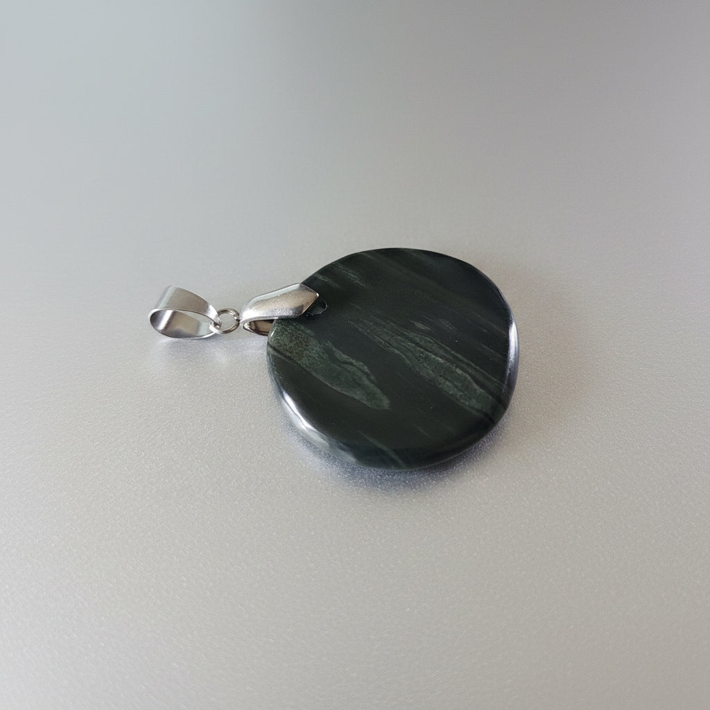 Banded Slate Pendant